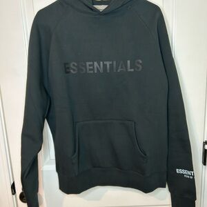 Fear of God Essentials Black Sweatshirt Men’s Small